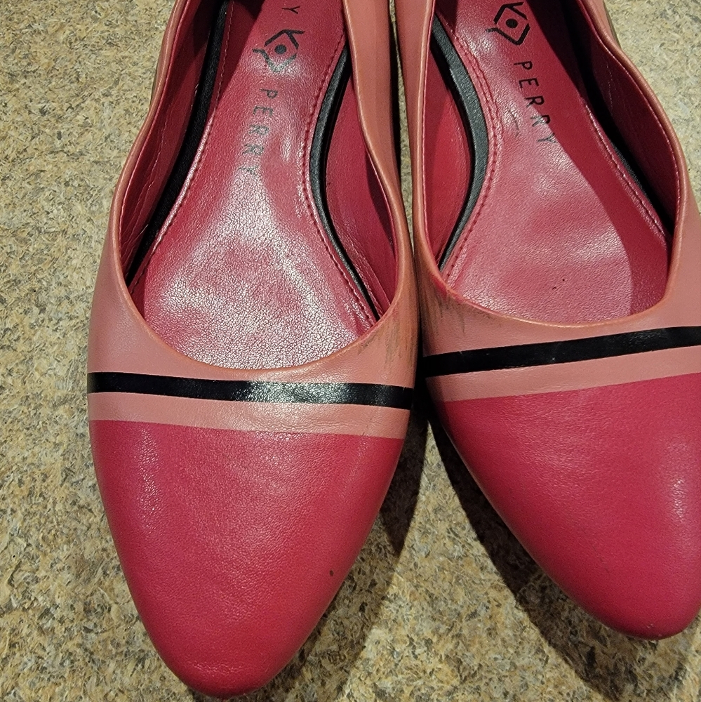 Crayon Shoes  Sz 6- Katy Perry Collection Disco Nap Flats  Pink